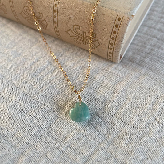 collier-amazonite-cœur