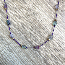 Charger l&#39;image dans la galerie, collier-fluorite-face