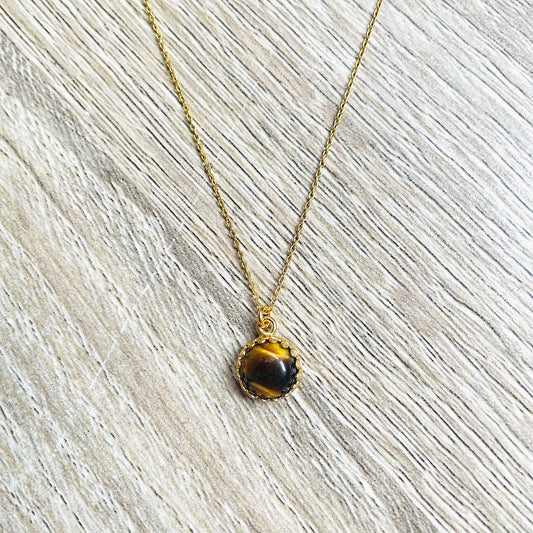 collier-oeil-tigre-argent-dore