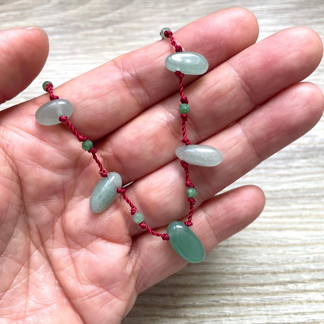Collier Aventurine verte - Chance et apaisement - Chenoa