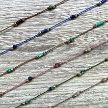 Charger l&#39;image dans la galerie, collier-pierres-naturelles-ethnique