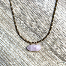 Charger l&#39;image dans la galerie, collier-quartz-rose-hematite