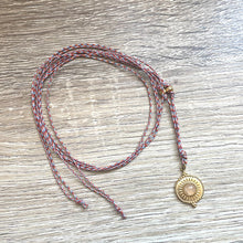 Charger l&#39;image dans la galerie, collier-quartz-rose-multicolore