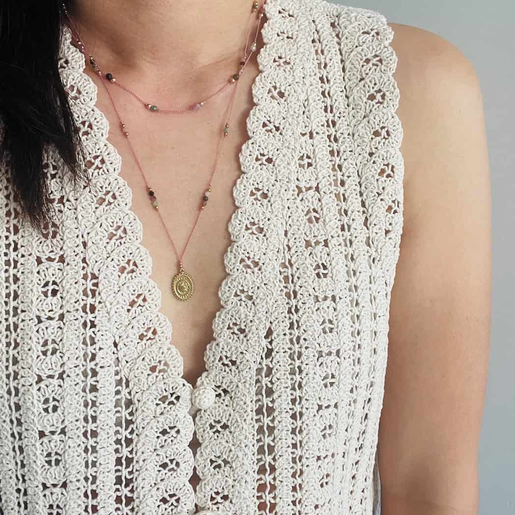 Ensemble de colliers en Tourmaline