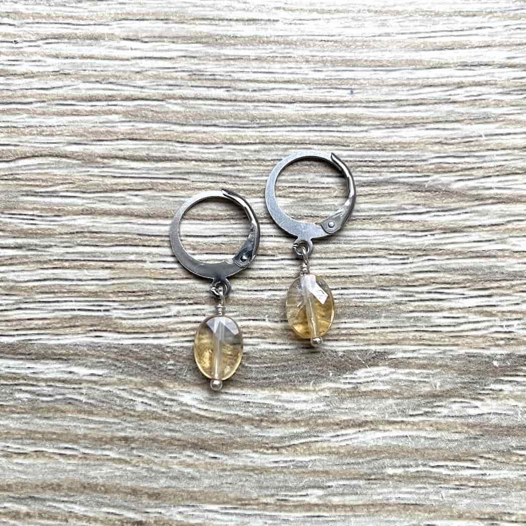 Boucles d’oreilles signe astrologique argenté Candy