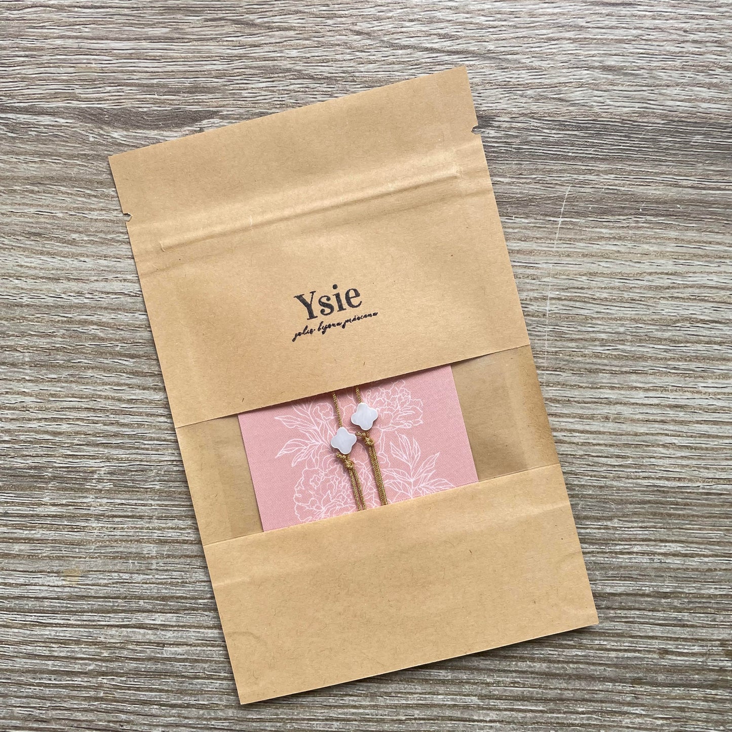 Duo bracelet Mère fille nacre argenté Camille