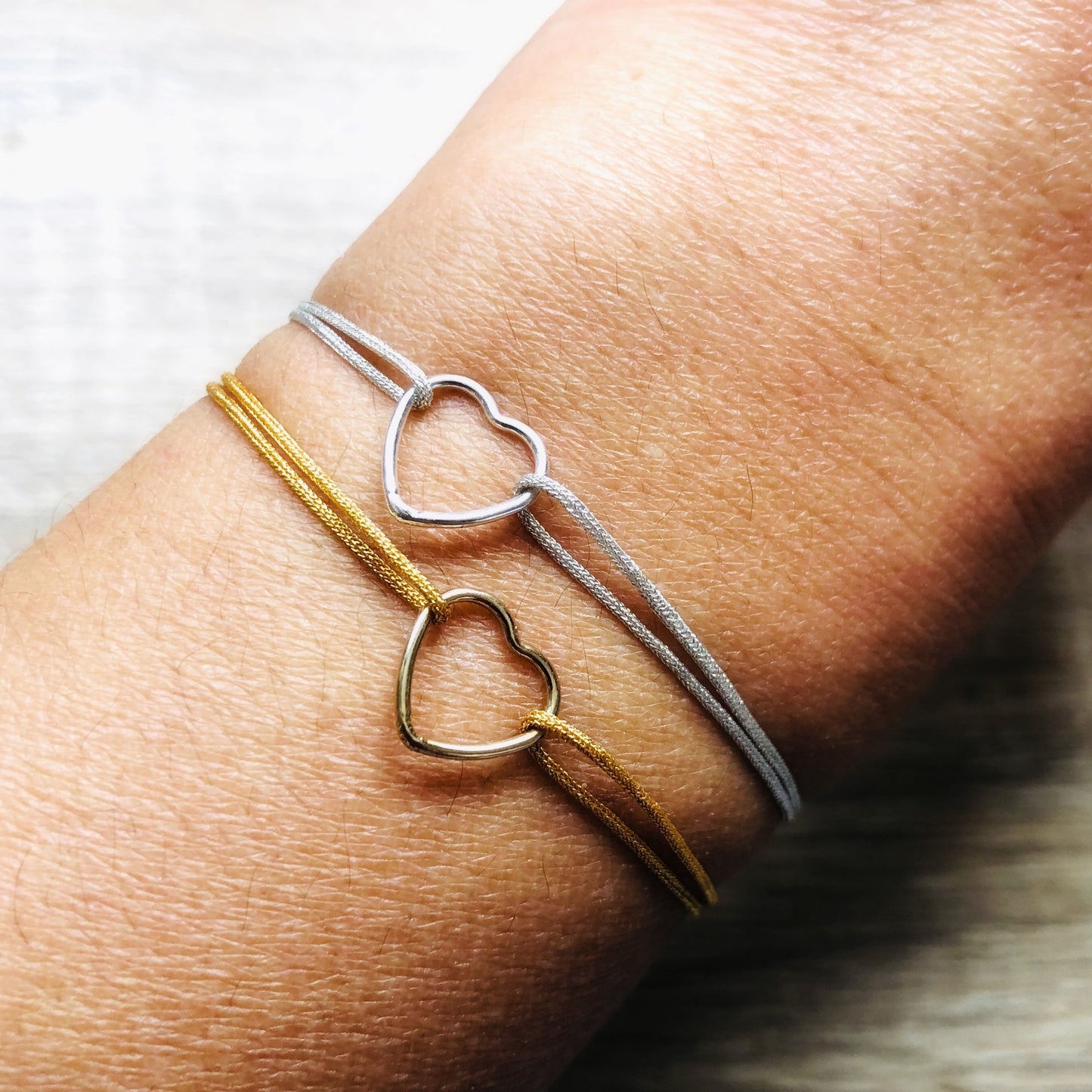 Réparation de bracelet cordon coulissant