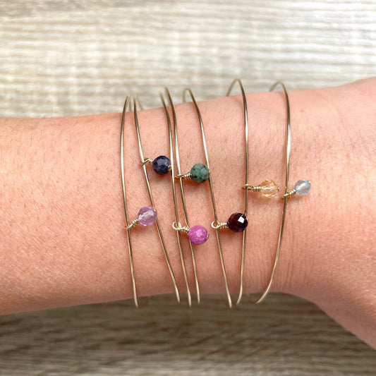 Joncs bracelets 7 chakras