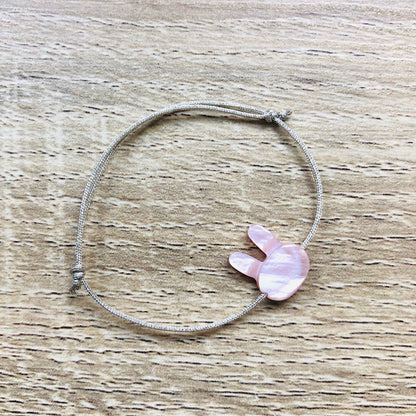 bracelet-cordon-reglable-nacre-lapin-rose-argente-enfant