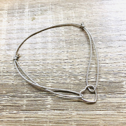    bracelet-cordon-reglable-cœur-argent-massif