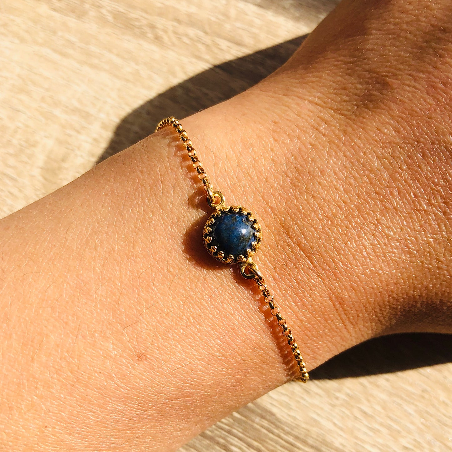 Bracelet en Lapis Lazuli