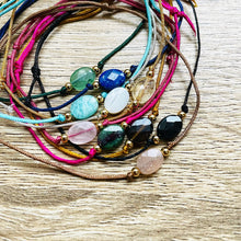 Charger l&#39;image dans la galerie, bracelets-cordon-reglable-pierres-naturelles-multicolore