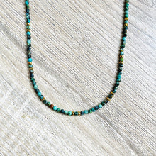 Charger l&#39;image dans la galerie, collier-transformable-bracelet-turquoise-africaine-vert-hematite