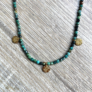 collier-medailles-turquoise-africaine-bleu